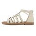K9001-16 New 2025 Spring/Summer Roman Style Lace-up Flat Shoes Soft Sole Comfortable Stable Sandals For Women_vogvips.com
