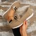 Autumn Women's Wide Width Loafers - Metal Chain Decor Flat Platform Casual Slip-On Shoes_vogvips.com