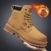 European Warm Series Fleece-Lined Martin 2025 Autumn Winter New Leather Warm Thick Fashion British Youth Trend Motorcycle Boots For Men_vogvips.com