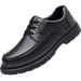 New Men's Formal Casual Breathable Korean Style Groom Wedding Comfortable Low-top Business Leather Shoes_vogvips.com