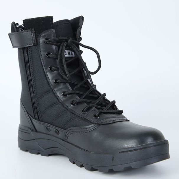 Manufacturers High-top Hiking Men's Outdoor Breathable Tactical Combat Army Fan Boots Security Shoes Women_vogvips.com
