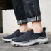 Plus-size slip-on loafers canvas breathable loafers_vogvips.com