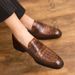 Unbeatable Quality Autumn New Men's Formal Dress Business Pointed Small Casual Leather Large Shoes 5861_vogvips.com