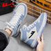 Pull-back Men's High-top Shoes, 2026 New Trendy Men's Shoes, Spring And Autumn Casual Versatile Men's Sports Sneakers_vogvips.com