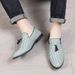 Suitable For All Seasons Trend Breathable Slip-On Loafers Casual Single Men's Leather Shoes Summer Non-Smelly Feet_vogvips.com