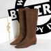 6632-35 Korean Version Women's Simple, Fashionable, Versatile. They Have A Mid Sloping Heel, And An Inner Height_vogvips.com