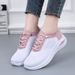 Cross-Border Hot-Selling Thick-Soled Sports Casual Women, Flyknit Breathable Mesh Air-Shake Shoes, Trendy New Export_vogvips.com