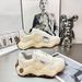 2025 New Zhao Lusi White Deer Collaboration Wave Board Unisex Couple Thick Sole Dad Shoes Bread_vogvips.com
