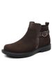 Outdoor Suede Fashionable Martin Boots Men's High Top Shoes_vogvips.com