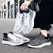 Men’s Shoes spring new foreign trade men's shoes sneakers lace up running shoes fashion trend sports shoes men_vogvips.com