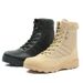Mens Walking High Top Tactical Boots Lightweight Vent Breathable Hiking Trekking Shoes_vogvips.com
