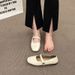Soft-soled Shallow Mouth Versatile Flat-soled Single Shoes Women's Shoes Lightweight Low-heeled Casual Word Mary Jane_vogvips.com