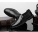 First Layer Leather Shoes Work Leisure Round Head Foot Rubber Sole Non-slip Shoes Splicing_vogvips.com
