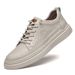 Men's Shoes Two Cowhide Board Shoes Men's Hollow And Breathable Retro Tooling Shoes Men's Casual Shoes_vogvips.com