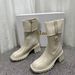 British-style Retro Martin Women, 2026 Autumn Winter New European Mid-calf With Platform Thick Soles And Square Toe_vogvips.com