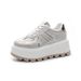 Little White Shoes Thick Sole Inner Height Increase Women's Retro Casual Sports Comfortable Female Student Board Shoes_vogvips.com