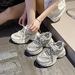 Dad Shoes Female Student Sports Running Shoes Casual Shoes Platform Height Increase_vogvips.com
