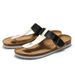 Rui Foot Summer Trendy Men's Slippers Women's Couple Beach Fashion Sandals Cork Shoes_vogvips.com