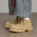 New Leather Spring Men's Shoes High-top Men's Heightening Tooling Martin Boots_vogvips.com