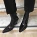 European And American Style Pointed Toe Short For Women Wedge Jeans Elastic Band Martin Boots, Height_vogvips.com