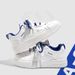 Two-tone Thick-soled White Sneakers 2024 Casual Chic Versatile Sports Board Shoes For Women Spring New Style_vogvips.com