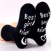 Cotton mid-tube socks couple socks sole letter dot adhesive non-slip floor socks_vogvips.com