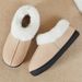 Athletic Shoes Slippers For Women Winter New Cross Border Wholesale Casual Women's Shoes Warm And Comfortable Home Plush And Thick Cotton Slippers_vogvips.com