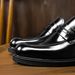Euro Step 【Cowhide Lining】High-Quality Korean Style Loafers Business Casual Leather Elegant Big-Toe Men's Shoes_vogvips.com