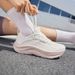 361 Degrees Women's Running Shoes Casual Mesh Anti-slip Lightweight Trendy Thick-sole Rebond Durable Female Sneakers_vogvips.com