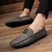 New Doudou Shoes Men's Small Leather Shoes Casual Lazy Shoes_vogvips.com
