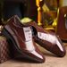 New British Business Dress Leather 8CM Invisible Inner Height Shoes Lace Up Fashion Lightweight Men's Singles_vogvips.com