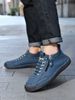 Burst Men's Martin Boots Medium Top Casual Shoes Short Boots Large Size Shoes Stitched Men_vogvips.com