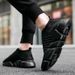 Hot Selling Couple's Flyknit Sports Men's And Women's Large Size Zhongbang Socks Casual Shoes_vogvips.com