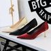 9527 French-style Fashion Banquet Pointed-toe Shallow Gold Silk Satin High-heeled Women, High-end Metal Stiletto Single_vogvips.com