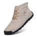 Large Size Men's Martin Boots Lace-Up Men's Boots Outdoor Short Boots Casual Tooling Boots Cotton Shoes_vogvips.com