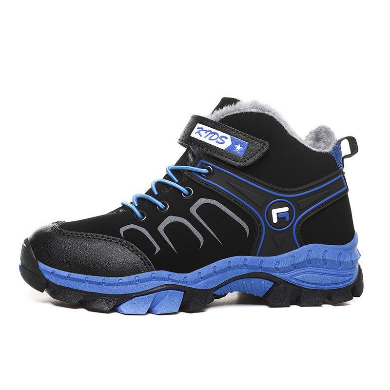 Comfortable Mid-Hiking Boots With Warm Lining For Men Women Kids Large Sizes_vogvips.com