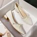 Huilia Hot-Selling Chunky Heel Single For Women New French Style Mid-Heel Low-Heel Shallow Mouth Pointed Toe Shoes W86-1_vogvips.com
