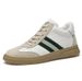Fleece Shoes Men's Round Head Casual Men's Board Shoes Front Lace-up Flat Bottom Work Men's Shoes_vogvips.com