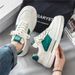 Men's Autumn New Breathable White For Male Students Trend Versatile Thick Soled Sports Casual Board Trendy Shoes_vogvips.com