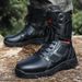Large Men's Military Boots, Steel Toe Shoes, Anti Smashing And Anti Puncture, Outdoor Exploration, Outdoor Training Tactical Boots, Hiking Boots_vogvips.com