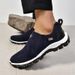 Fashion 2024 New Casual Women's Sports Shoes Outdoor Walking Shoes Loafers Women's Comfortable And Lightweight_vogvips.com
