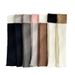 Unisex Knit Leg Warmers With Color Block Design, High-Quality Wool Blend For Year-Round Comfort, Fashionable And Versatile For Casual & Outdoor Wear_vogvips.com