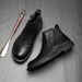 European Warm Series Men's Shoes British Style Casual Genuine Martin Fashion Warm Fleece Short Trendy Leather Boots Men_vogvips.com