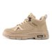 Men's Shoes 2023 Autumn And Winter Work Site Work Thick Sole Sports Leisure Mountaineering High Help Labor Protection Martin Cargo Shoes_vogvips.com