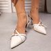 2025 Spring New Pointed Stiletto Heel Closed Toe Sandals British Style One Strap High Heels For Women_vogvips.com