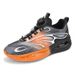 Men's Summer Rotating Buckle Mesh White Casual Sports Shoes, Breathable 2024 New Air Cushion Running Shoes_vogvips.com