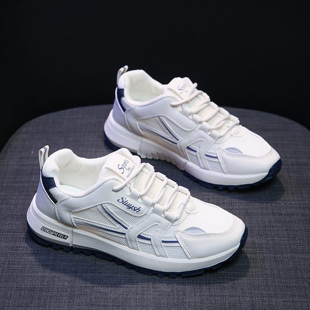 Women's Shoes Breathable Lightweight Mesh Upper Shoes Forrest Gump Style Comfortable Soft Sole Ideal For Long Term Standing And Work_vogvips.com