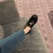 Small Gold Coins, Thick-soled Single Shoes, Soft Soles, Round Head, One Pedal, Thick Heels, Loafu Small Leather Shoes For Women_vogvips.com
