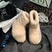 Ant Love New Winter Style Simple Fashion Trendy Plush Short Boots Comfortable Thick Sole Furry Warm Women's Outdoor Wear_vogvips.com