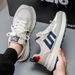 Men's Breathable Mesh Casual Sneakers For Summer, Lightweight Running Shoes With Thick Sole, Round Toe Design, Perfect For Walking And Sports_vogvips.com